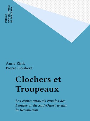 cover image of Clochers et Troupeaux